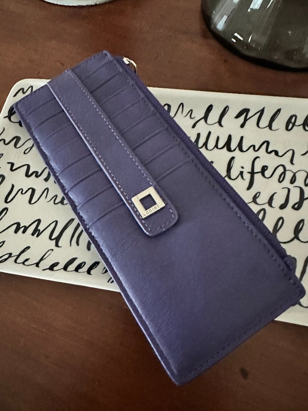 Lodis Julia Long Stacker Slim Wallet
